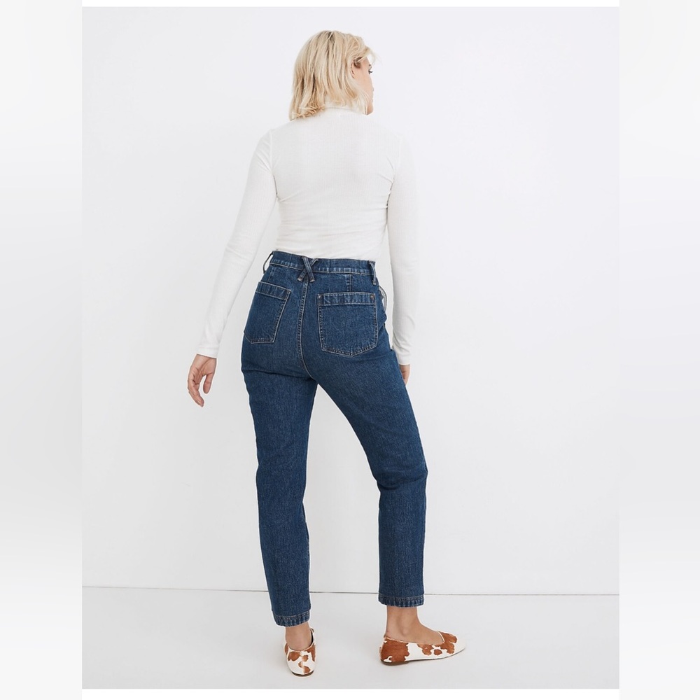 Madewell The Perfect Vintage Jean in Minot Wash: Trouser Edition‎ - Picture 3 of 13